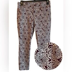 GAP Khakis Slim City Printed‎ Ankle Pants – Size 8